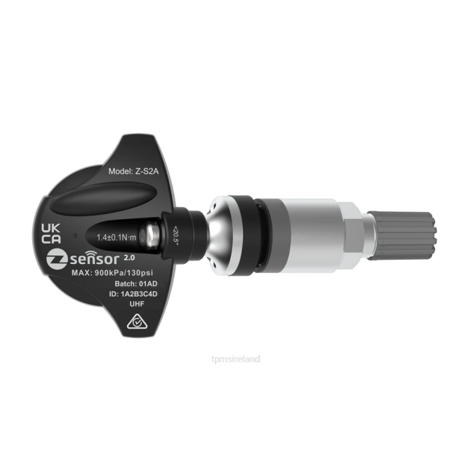 TPMS sensor Ireland - V42V619 Mini OE Replacement TPMS Sensor - OE P/N 36106856227 Freq 433Mhz Metal Valve Stem - Silver