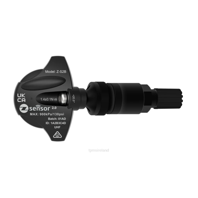 tire pressure sensor tool - V42V684 Mazda OE Replacement TPMS Sensor - OE P/N BHB637140 Freq 433Mhz Metal Valve Stem - Black